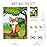 ASTARON Pin The Tail on The Fox Party Game with 30 Tail Stickers for Forest Farm Birthday Supplies Pin Game, Boys Girls Animal Party Favors Christmas Decorations