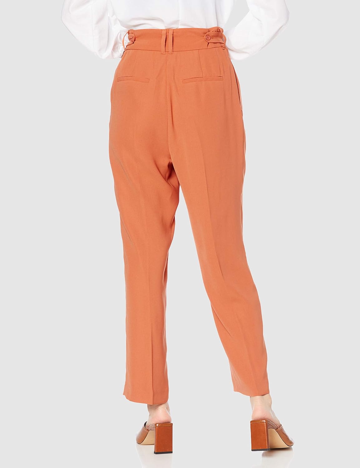 Amazon | [ミラオーウェン] 2wayタックテーパードパンツ 09WFP201139  