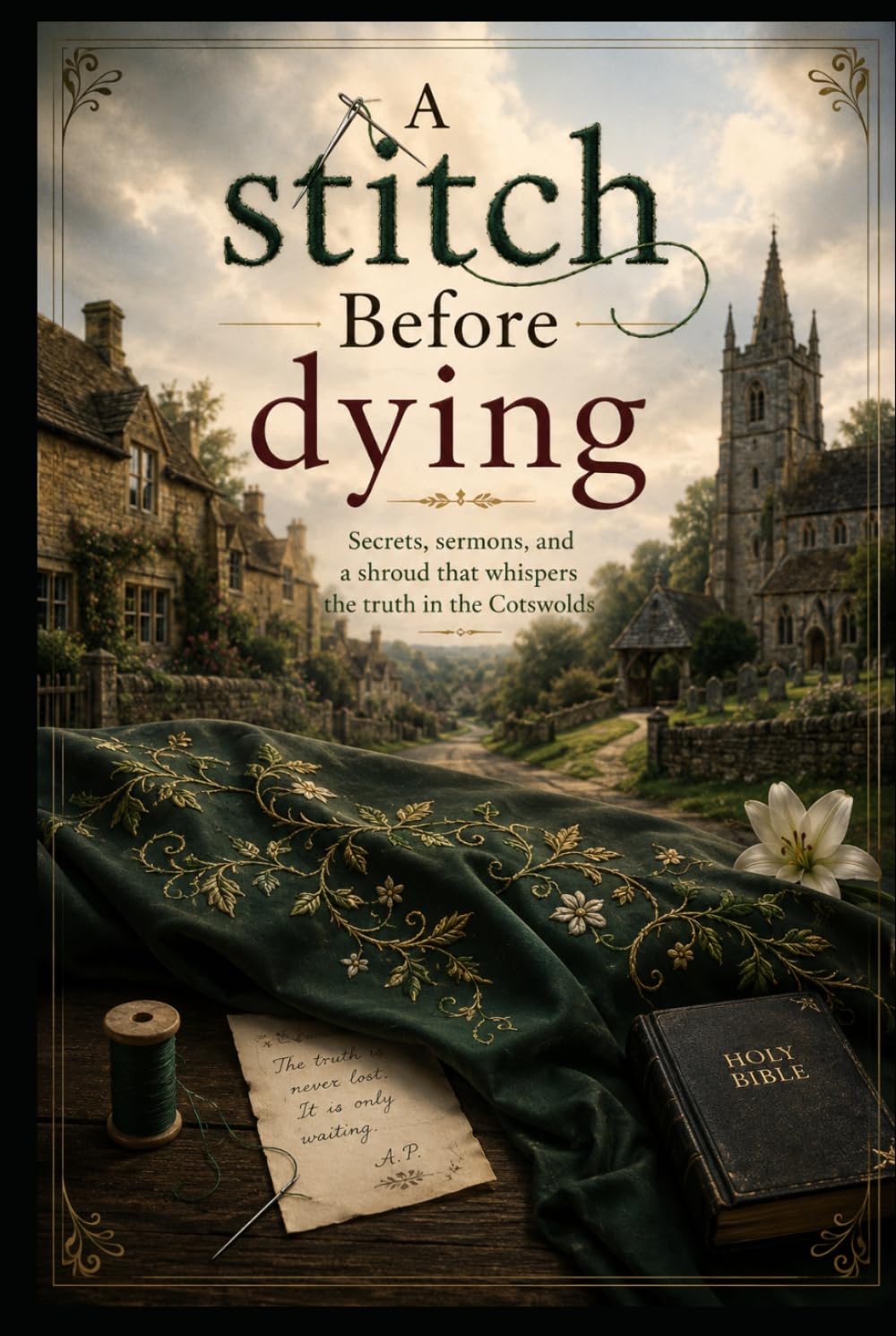 A Stitch Before Dying: Secrets, sermons, and shroud that whispers the truth in the Cotswolds