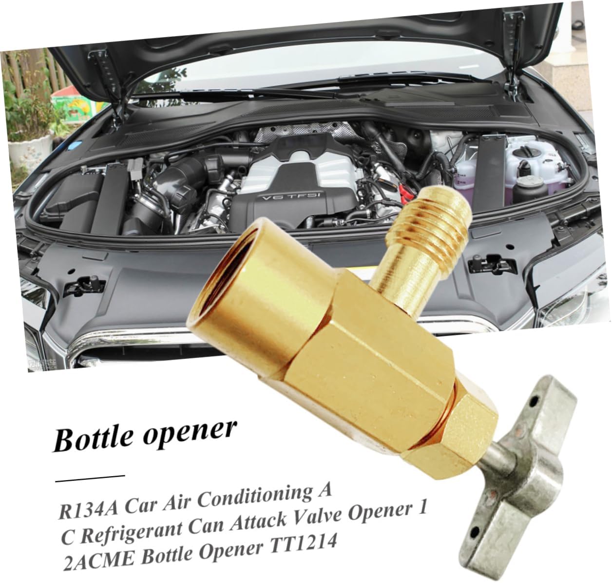 IMIKEYA Self-Sealing Tool Set Valve Core Removing Tool for Automotive Refrigeration Systems
