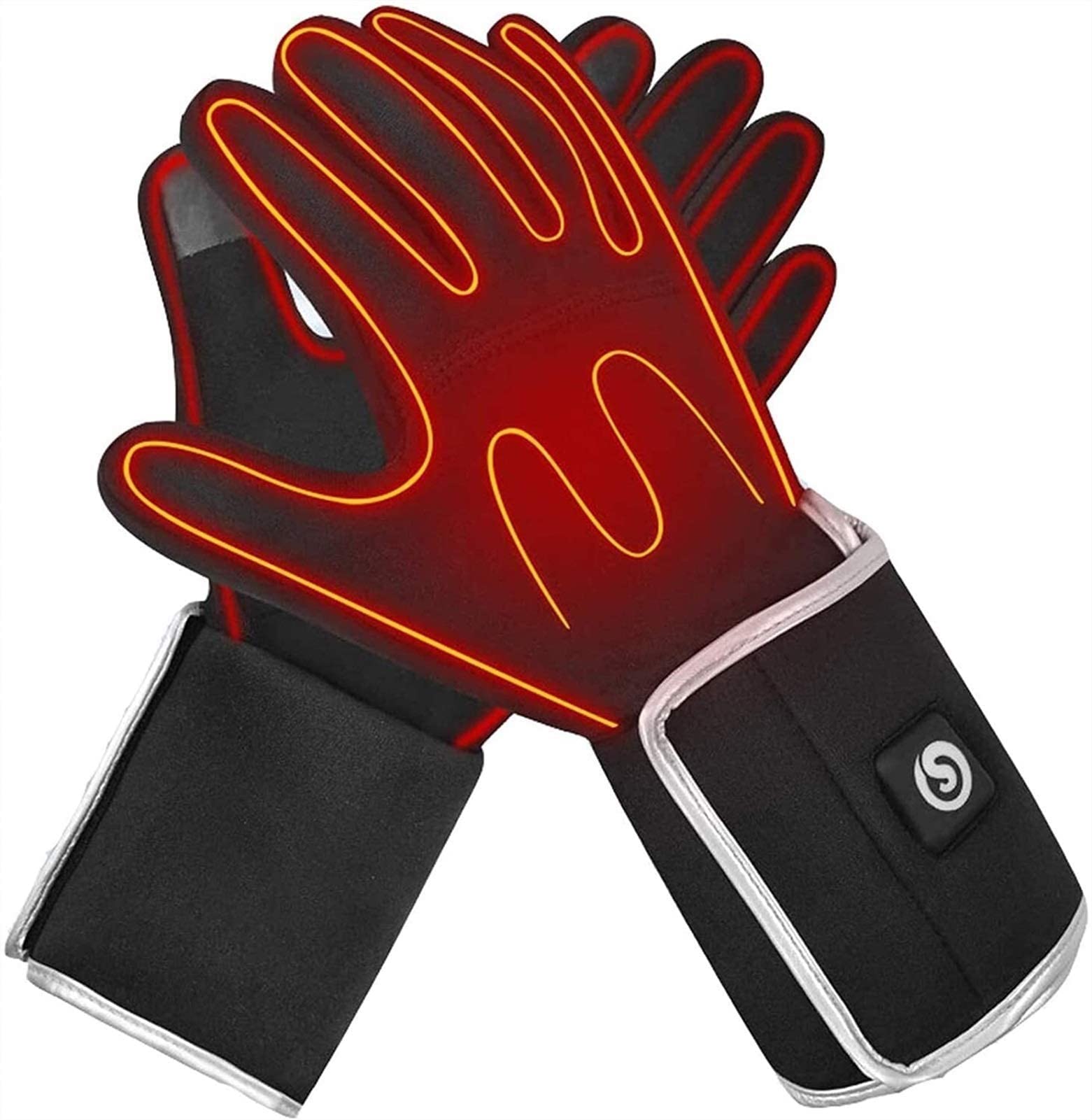 Gants chauffants batterie 7.4V pour randonnée et ski en montagne