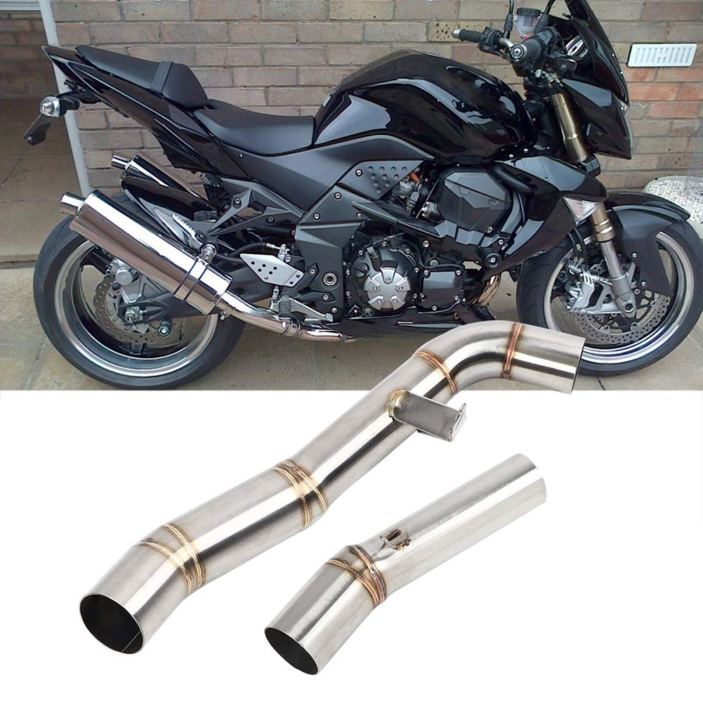 Auspuffrohr, Motorrad-Auspuffkontakt-Mittelrohr-Verbindungsstück Passend Für Z1000 2007-2009