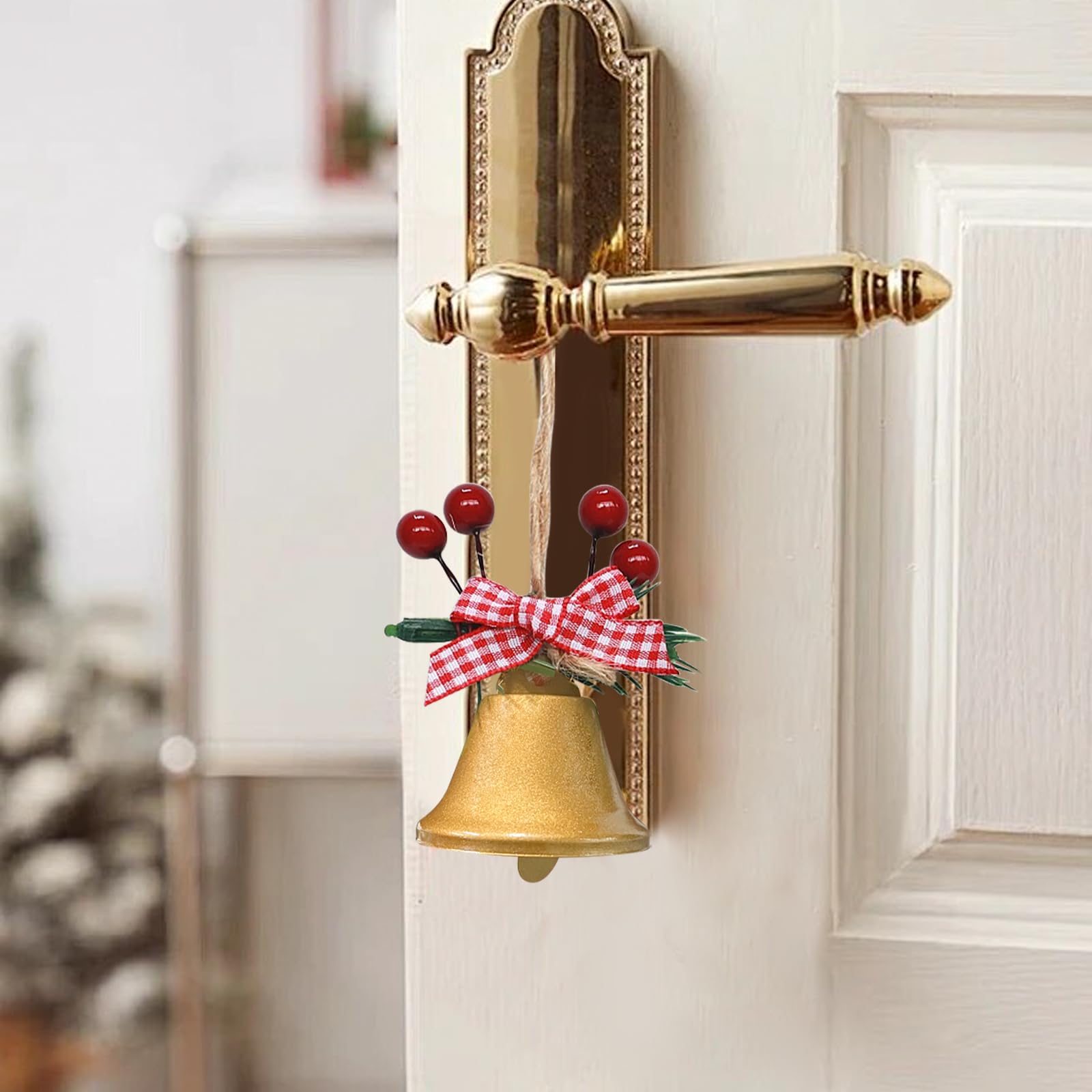 Set di 8 decorazioni natalizie per albero di Natale, per interni ed esterni, fatte a mano, regali da appendere per la casa/le feste