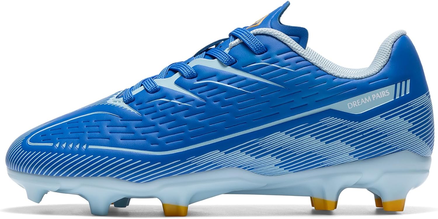 DREAM PAIRS Kids Multi Ground Soccer Cleats with High-Speed Anti-Twist TPU Plate Athletic Football Shoes for Little/Big Kids - Image 9