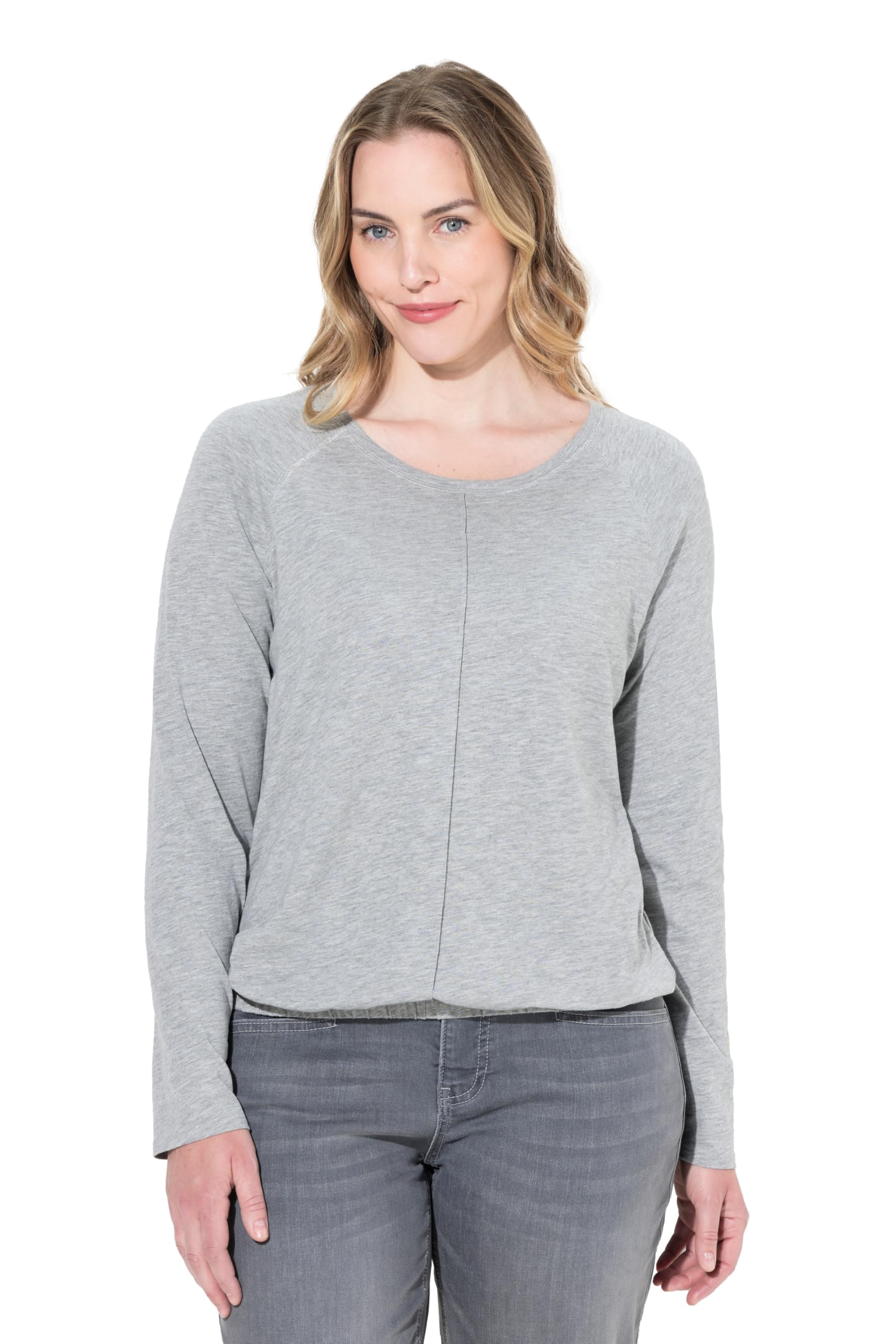 Laurasøn Langarmshirt, Raglanärmel, Rundhals, Oeko-TEX 833041