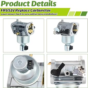 15004-0985 Carburetor for Kawasaki FR691V FS691V FR651V FS651V 23HP Engine Lawn Mower Toro MX 5000 TimeCutter 15004-0829 15004-7063 With Fuel Pump Air Filter Carb Tune Up Kit