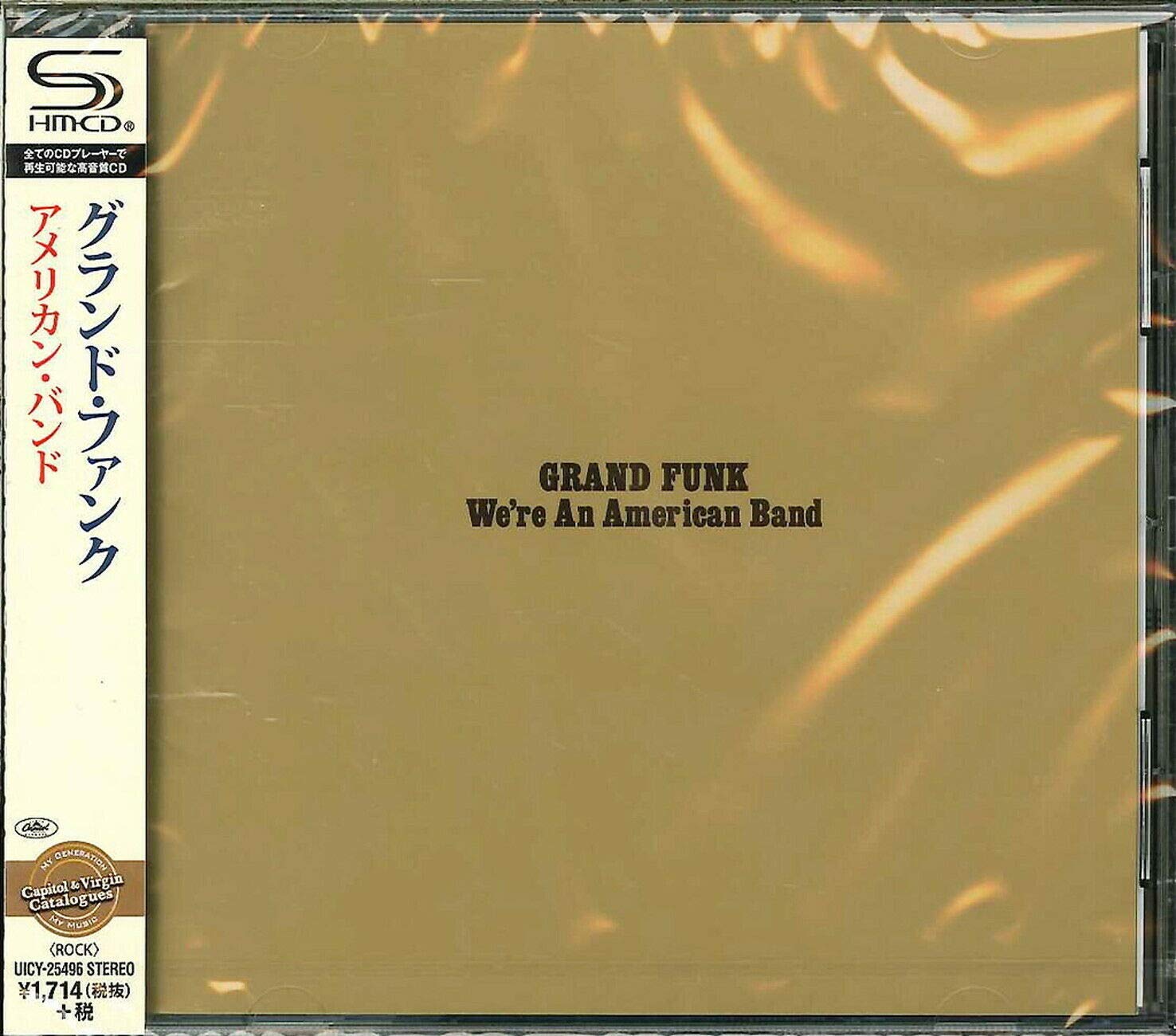 GRAND FUNK-We’re An American Band-Japan CD Bonus Track Remastered