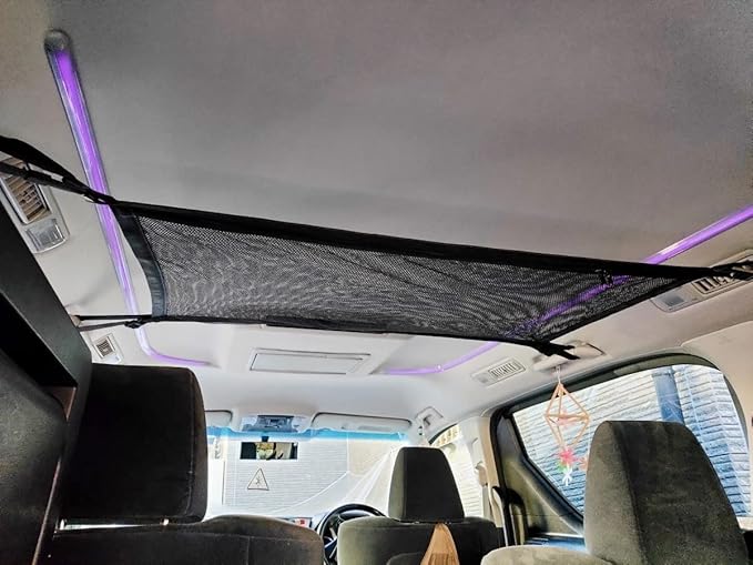 Amazon 車収納 ロッドキャリー ラゲッジネット キャンプ 車天井単層ネット 天井ネット アイドル 芸能人グッズ 通販