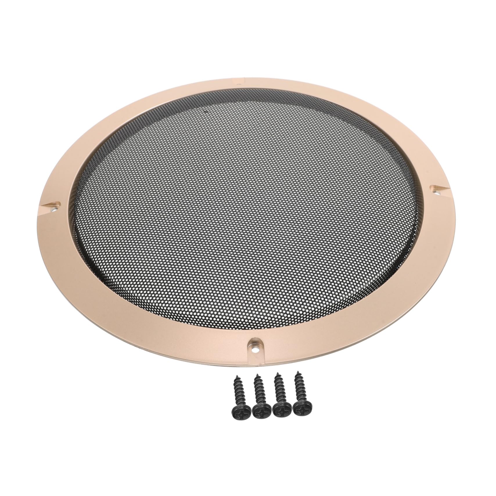 PRETYZOOM Diy Universal Speaker Grille Round Mesh Woofer Protector Audio Speaker Cover Easy Install Car Audio Accessories