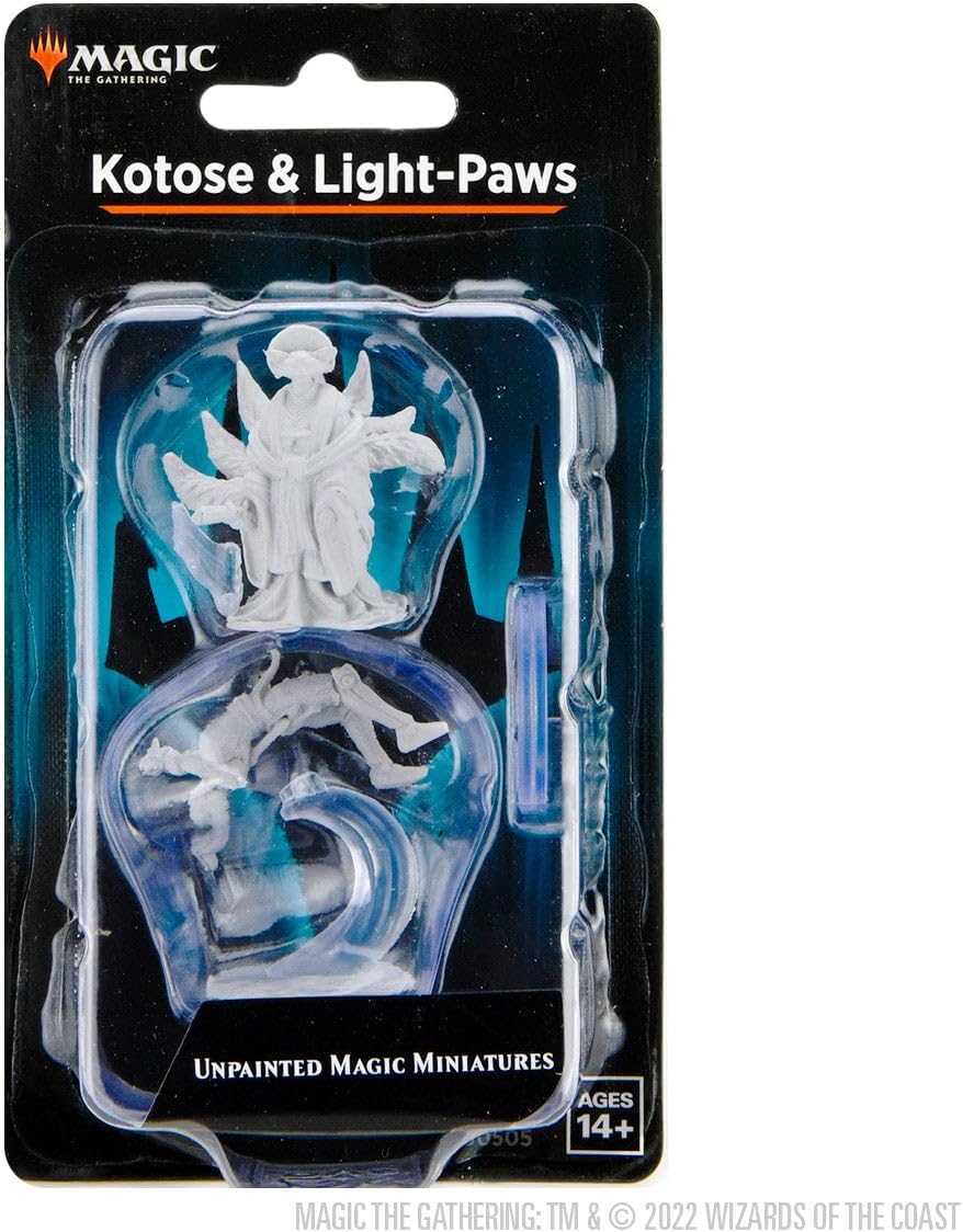 Magic: The Gathering Unpainted Miniatures - Kotose & Light-Paws