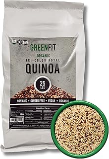 Greenfit Royal Organic Tri Color Quinoa | Non-GMO, Gluten-Free, Vegan, a...