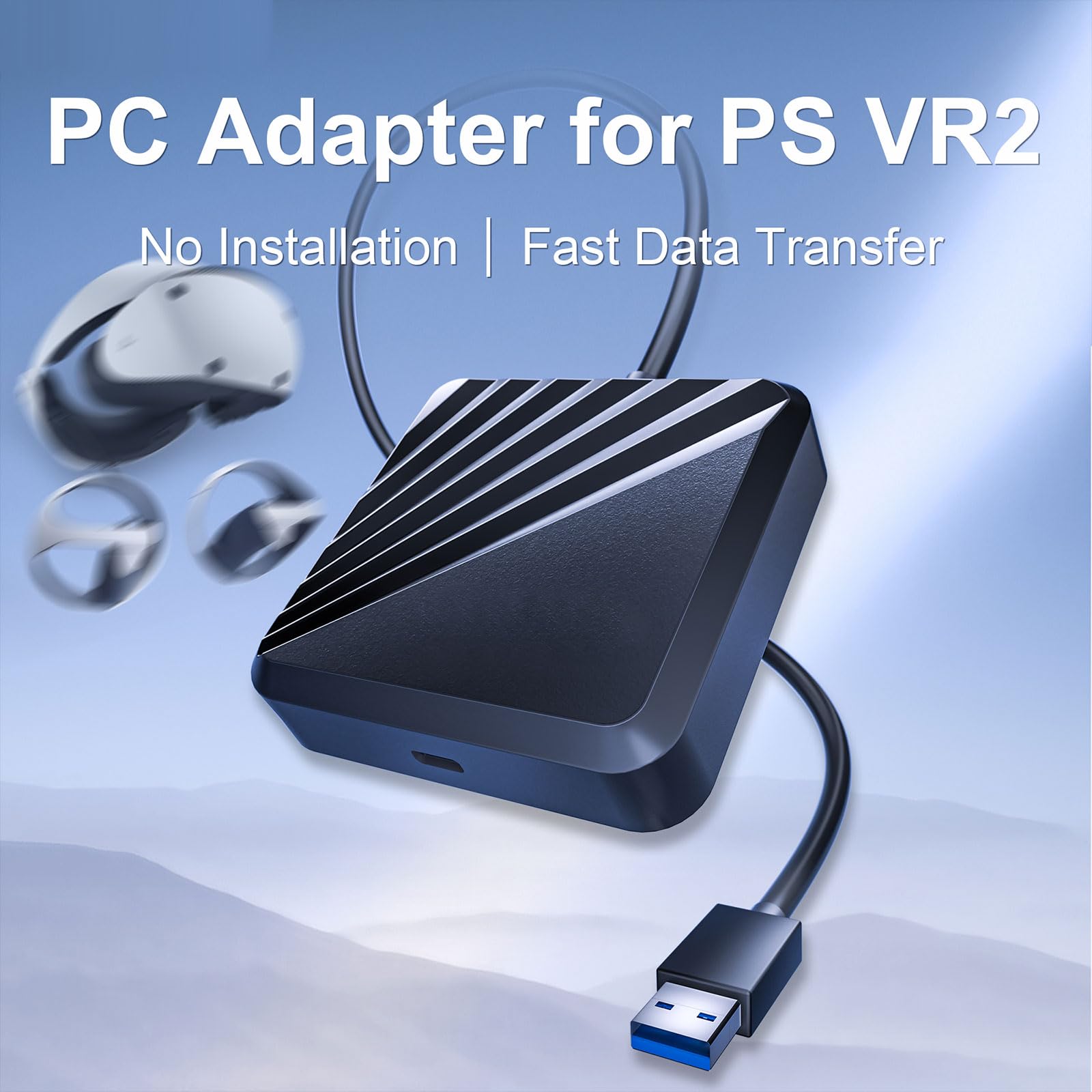 Adattatore facile da configurare con cavo di alimentazione e set di cavi DP1.4, accessori, computer USB