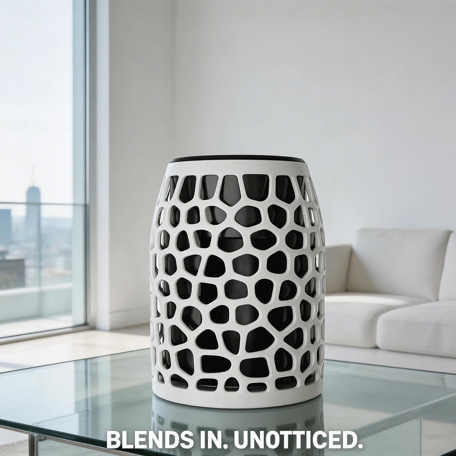 Camera Disguise Vaso per telecamera Ring per interni (2a generazione) – Decorazione per piante con telecamera nascosta e canale cavo integrato, nascondiglio decorativo per la sorveglianza