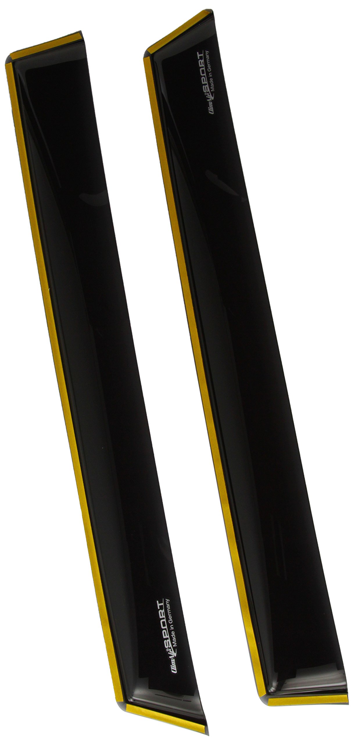 ClimAir Wind Deflectors Master Dark (Rear) Compatible with Audi A3 8P Sportback 2004-2012