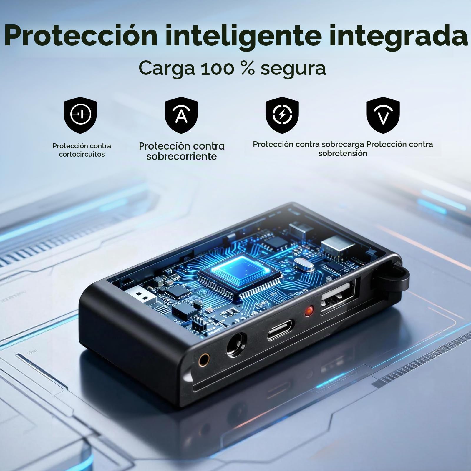 ALLPOWERS Panel solar plegable SE60 de 60 W con 3 puertos (USB-C+USB-A+DC), IP68 resistente al agua, portátil, panel solar para teléfono móvil, para exteriores, para smartphone, banco de energía móvil