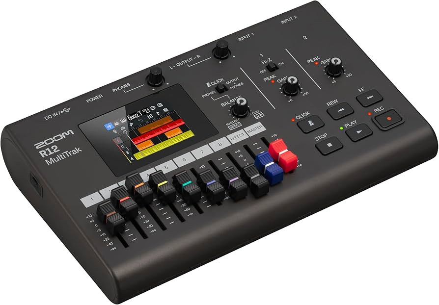 ZOOM R12 マルチトラックレコーダー Amazon.co.jp: ZOOM ズーム R12 マルチトラックレコーダー 8トラック