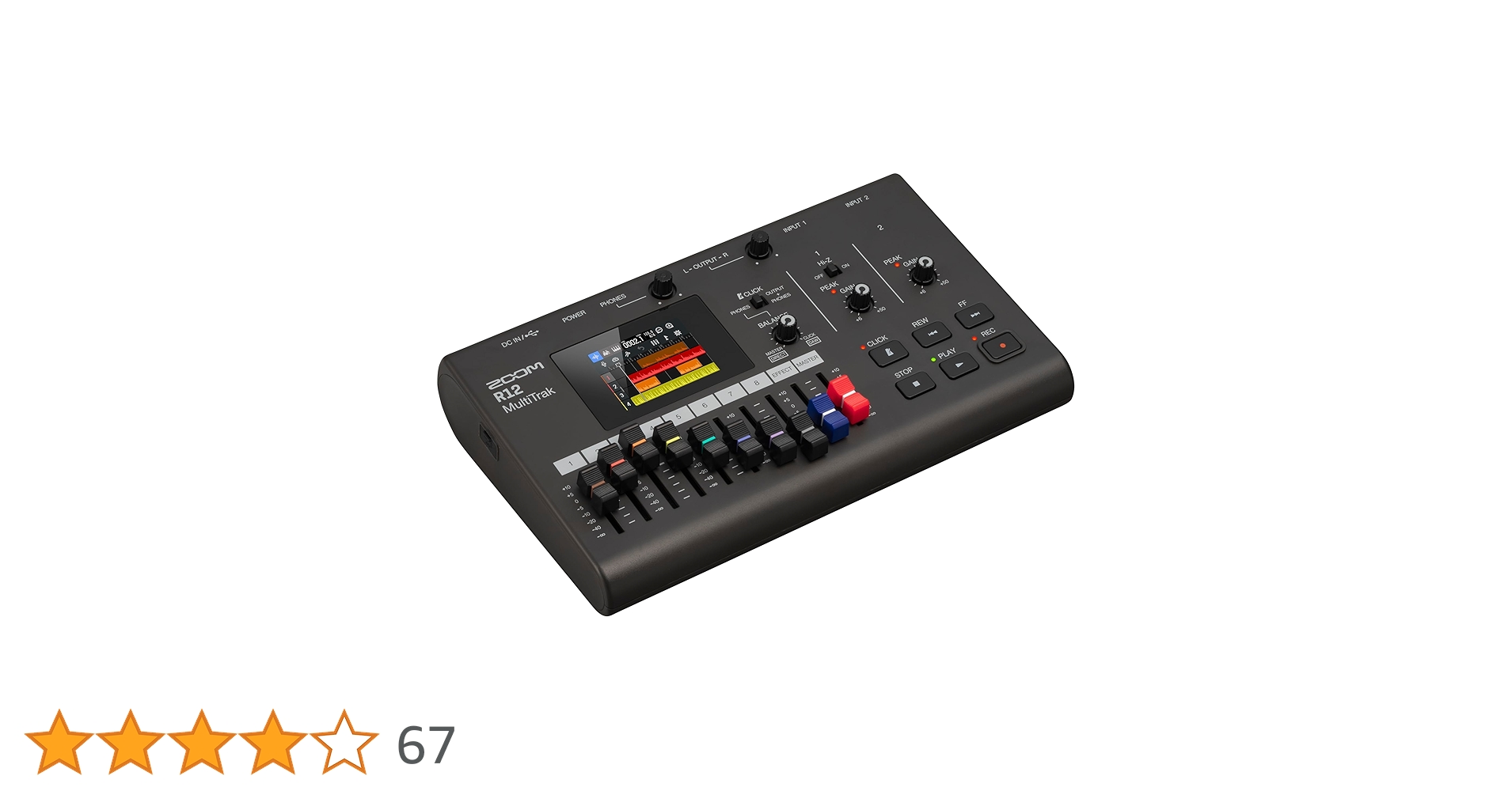 Amazon.co.jp: ZOOM ズーム R12 マルチトラックレコーダー 8トラック Amazon.co.jp: ZOOM ズーム R12 マルチトラックレコーダー 8トラック