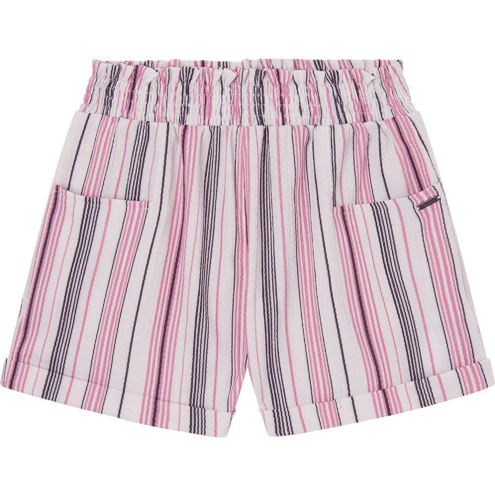 Pepe Jeans Girl's Rebeca Shorts, White (Mousse White), 4 Years