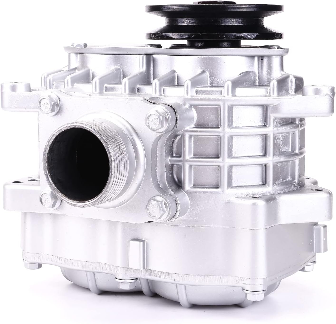 AMR500 Aluminum Supercharger Compressor Blower Booster Turbine Compresspr Blower Booster Silver Turbocharger Universal with 2L and Below Molds