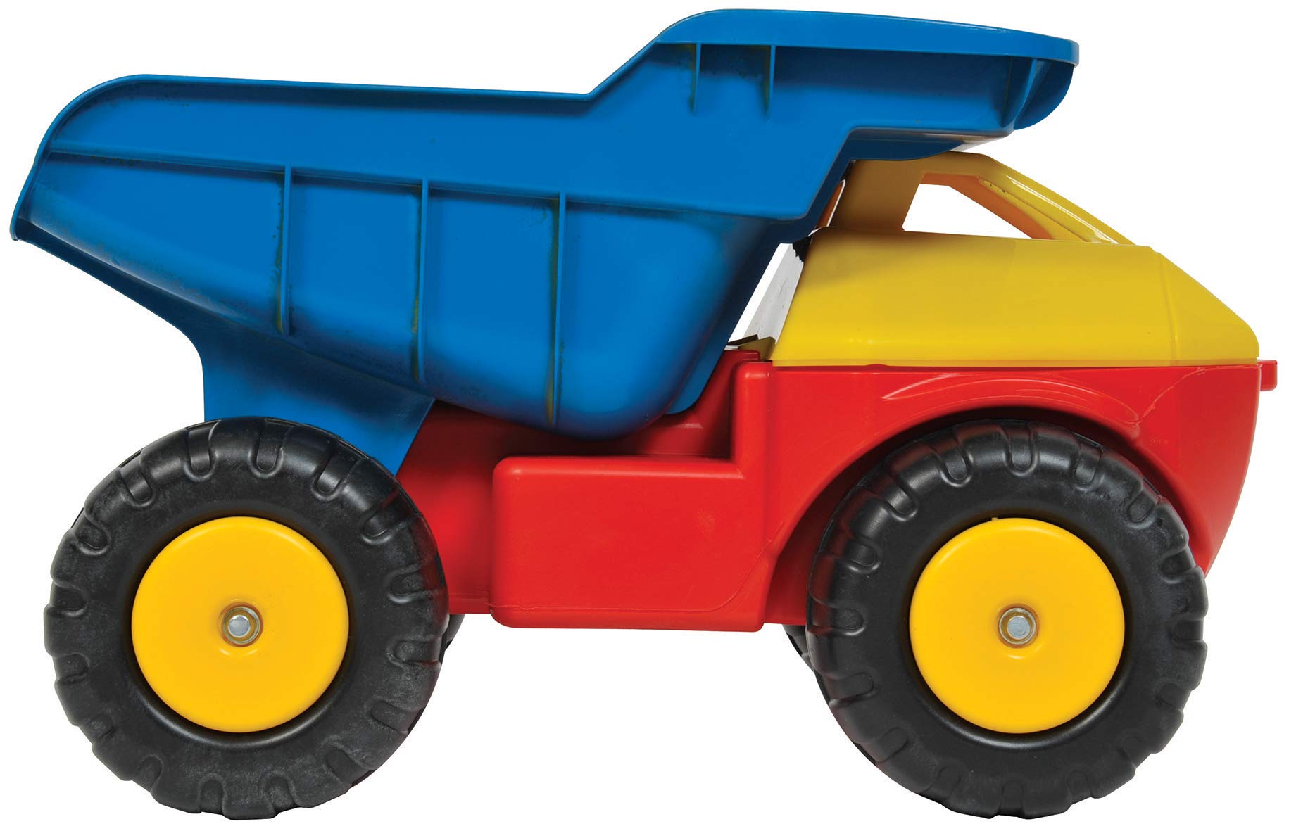 GOWI Giant Truck Kinderfahrzeug, Kindertransporter (GOWI XXL Truck Blau/Gelb)