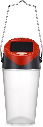 d.light S20 Linterna de luz LED recargable con energía solar para camping  Luz ultrabrillante, resistente al agua, linterna para camping, tienda de