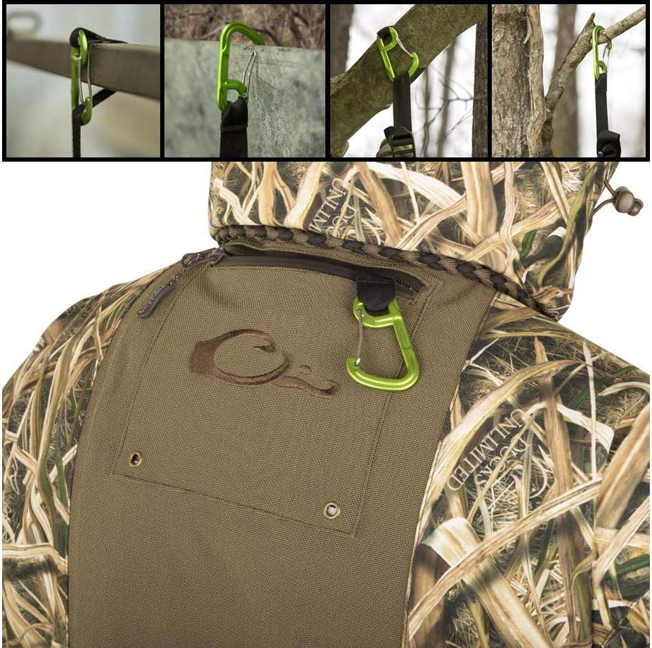 Drake Guardian Elite Layout Blind Coat, Insulated, Color: Realtree Max-5, Size: X-Large (DW6017-015-4)