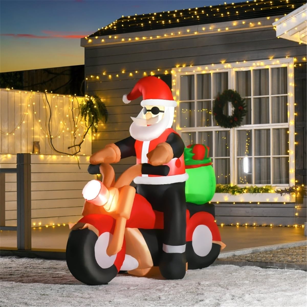 Muñeco de nieve navideño