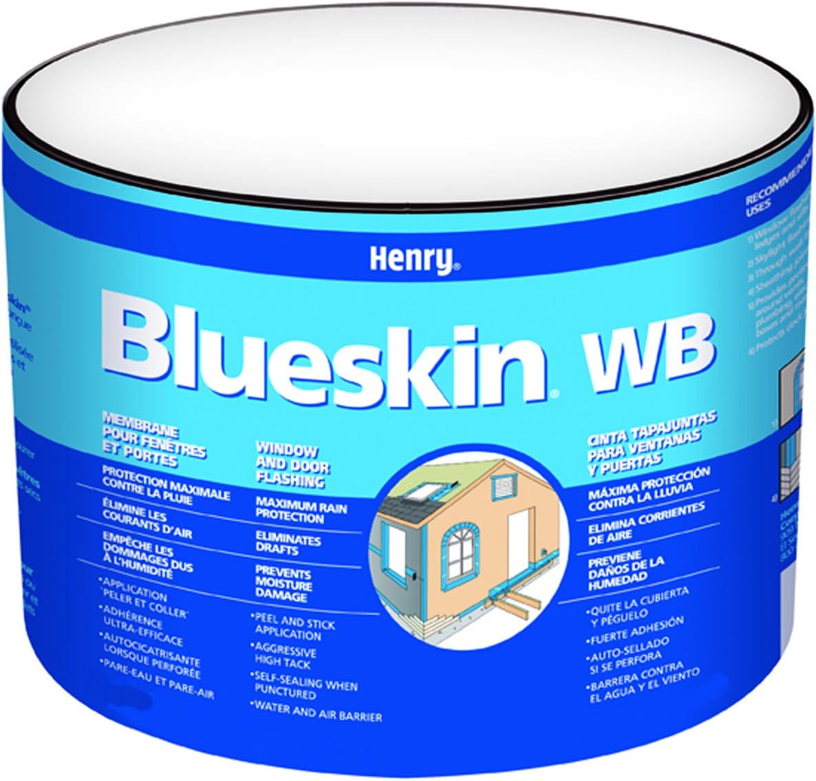 HenryCOMPANY HE201WB954 Weather Barrier Window and Door Flashing, 9" x 75'