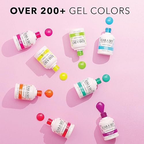 Miniatura 4 de KIARA SKY Esmalte de gel  Soak-Off All In One 0.5 fl oz  G5047 Power Move (tono rosa intenso)