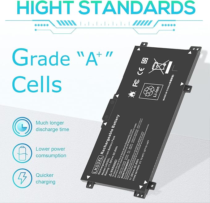 Batería LK03XL para HP Envy x360 15m-bp miniatura 7