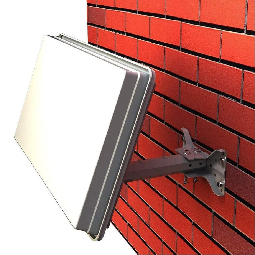Selfsat H30 D2 Antenna piatta con 2 uscite, colore: bianco