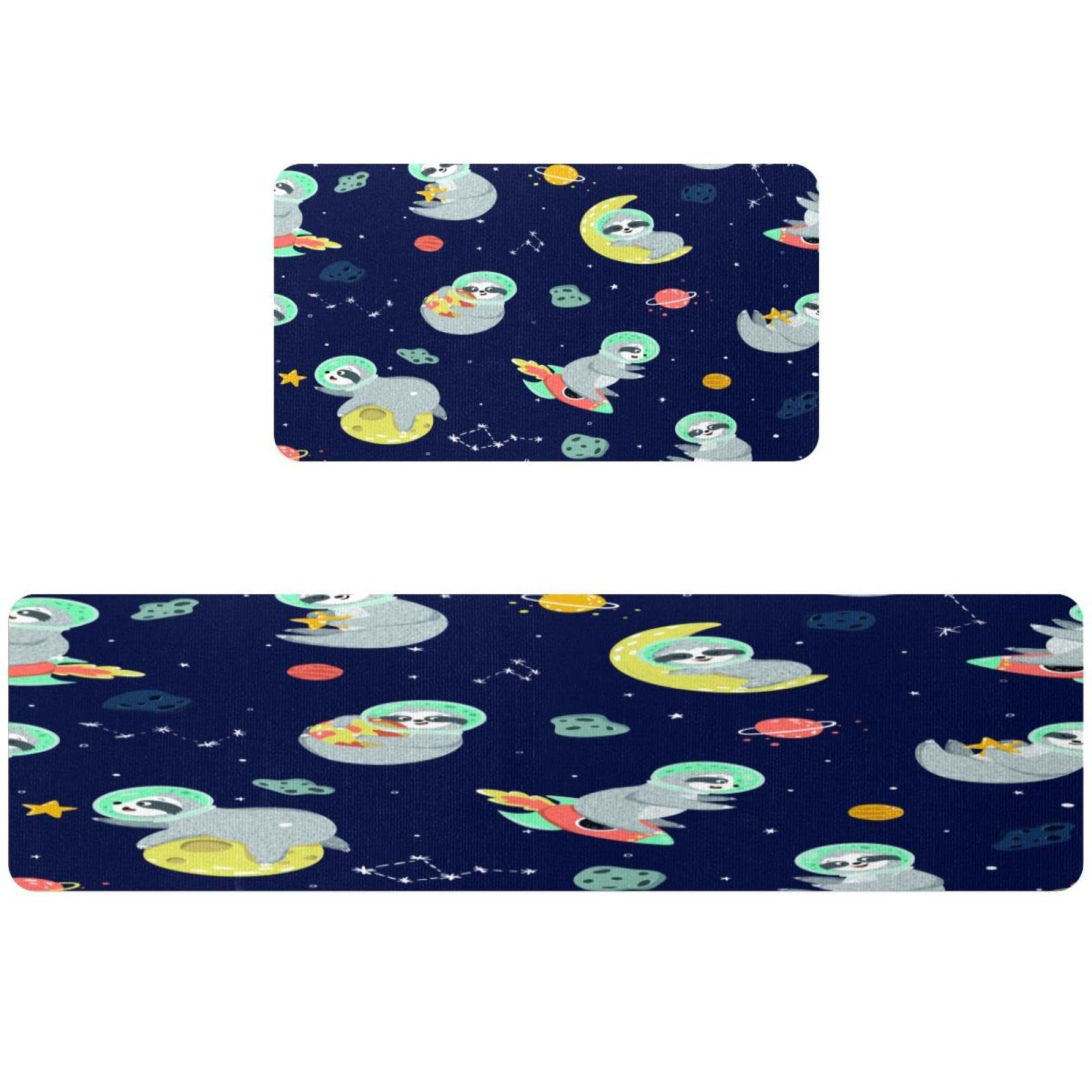 Tapete de cocina absorbente y lavable VAPOKF con base de goma antideslizante para pasillo
