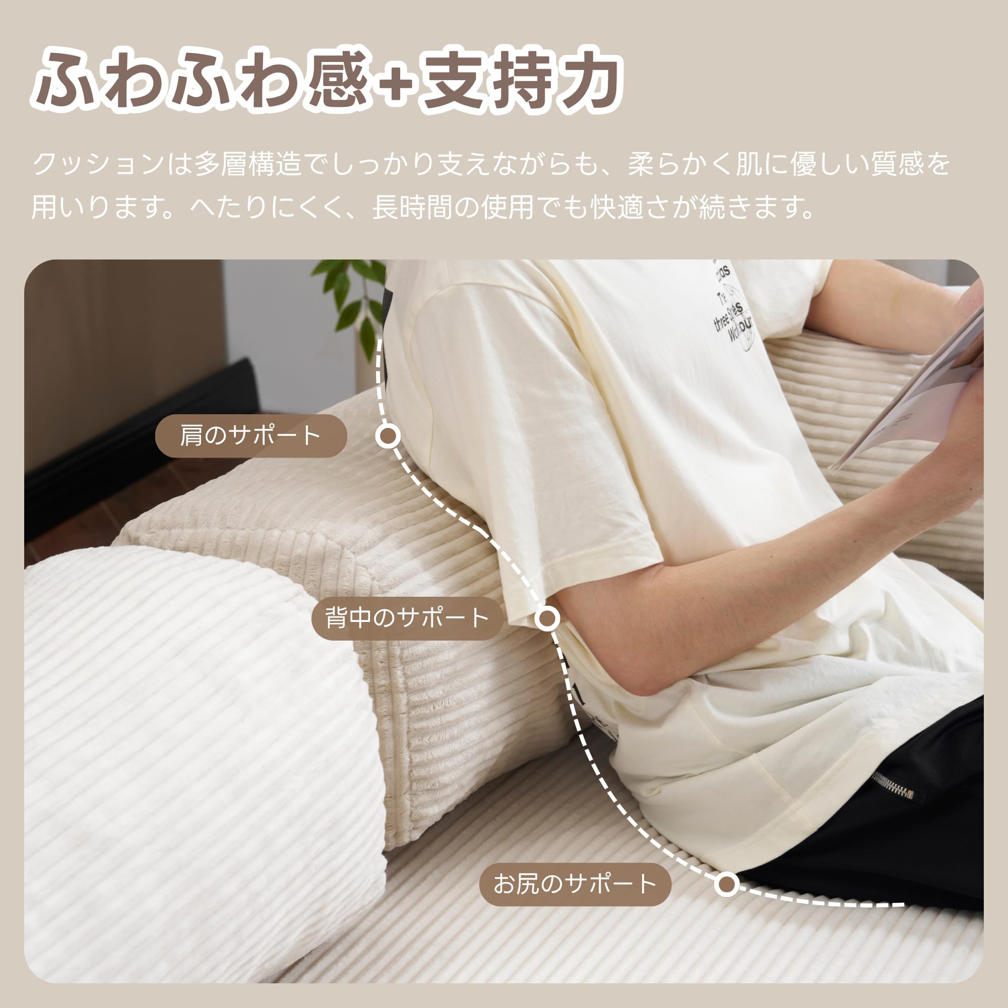 Amazon｜オーエスジェイ(OSJ) 【完成品】 ソファーベッド 二人用