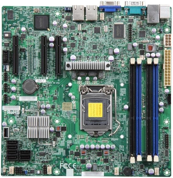 SUPERMICRO MBDX9SCLFO LGA 1155 Intel C202 Micro ATX Intel Xeon E3 Server