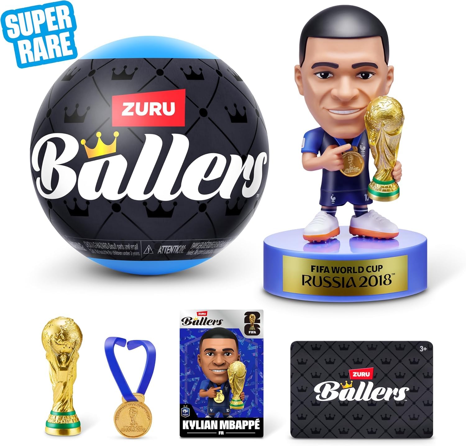 Amazon.com: Zuru - Ballers FIFA World Cup, Pack of 1 : Sports