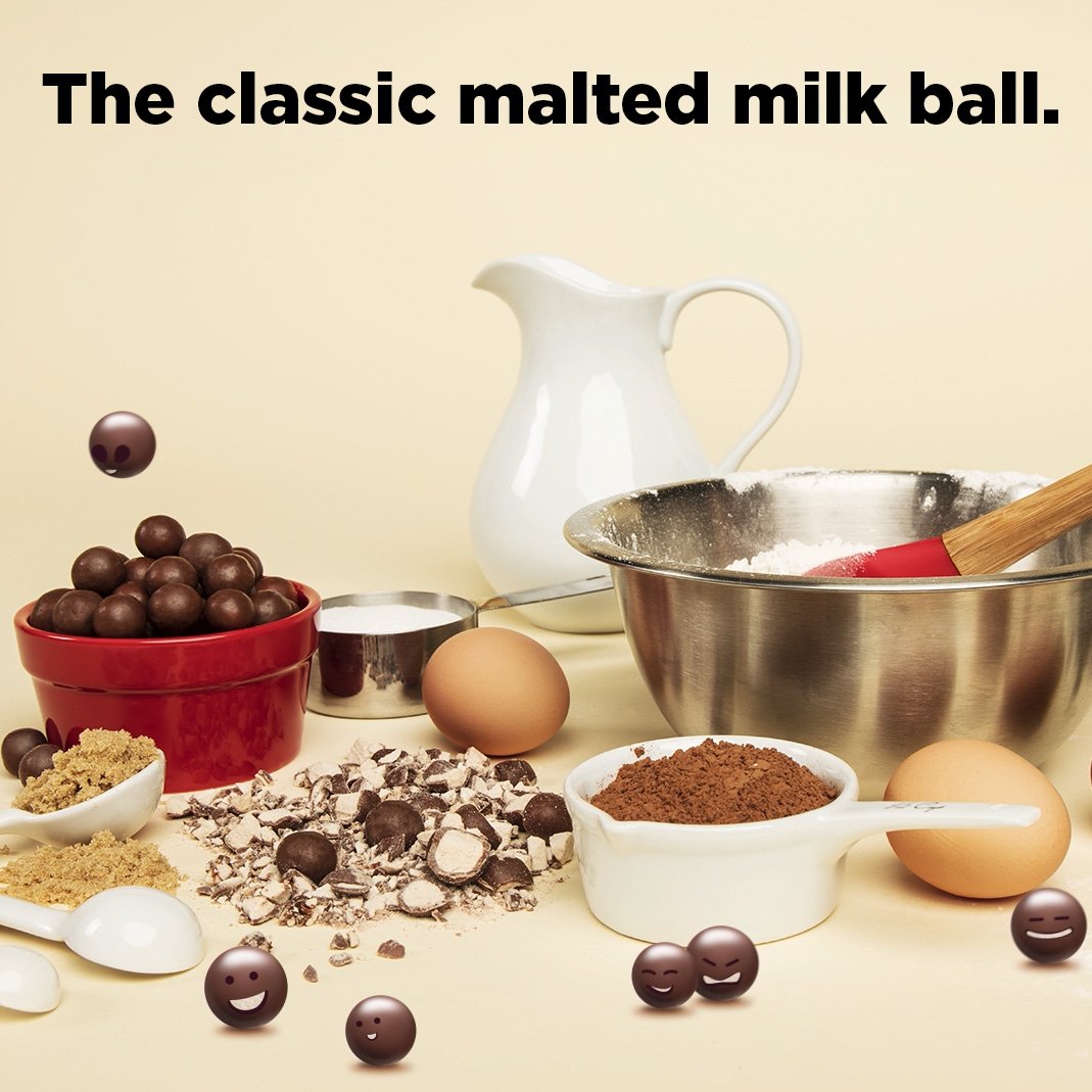 WHOPPERS Chocolate Malted Milk Balls Candy, 12 Ounce (Pack of 6)