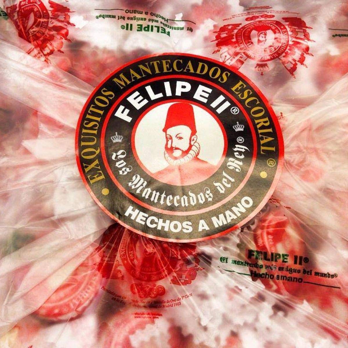 Mantecados Felipe II - Exquisitos Mantecados HECHOS A MANO - Presentación 500 Gramos - Mantecados Felipe II los Mejores del Mundo