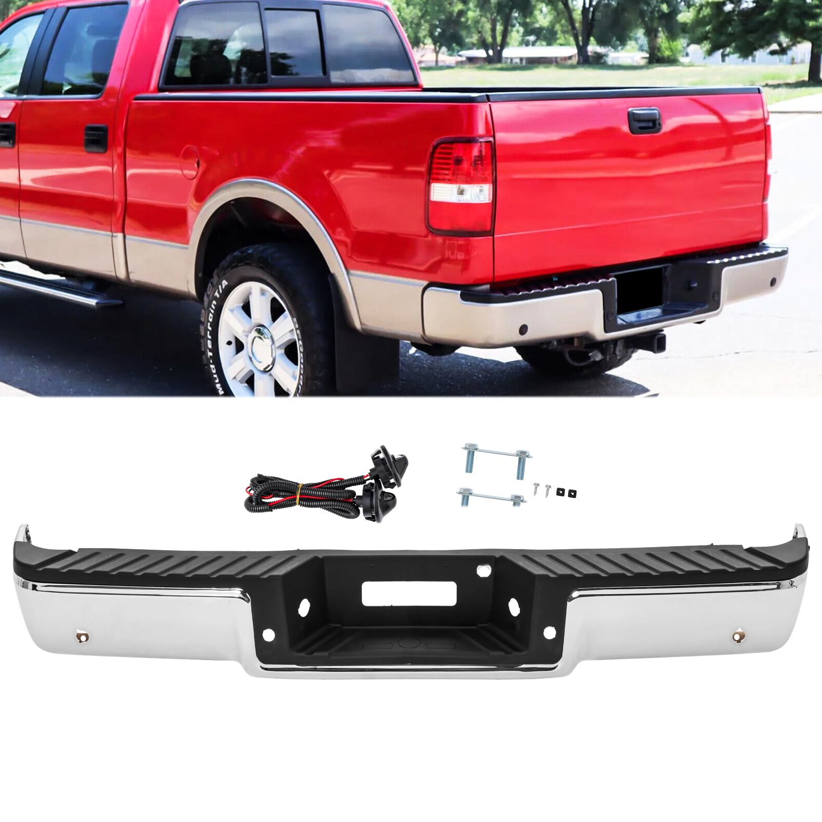 2005 Ford F 150 Off Road Rear Bumper Barricade HD Off Road Rear Bumper