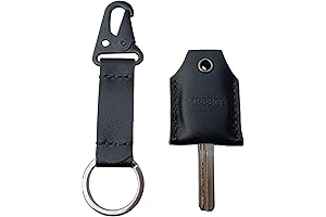 Handmade Keychain Leather Case Cover Protector - Safeguard Your Keys in Style