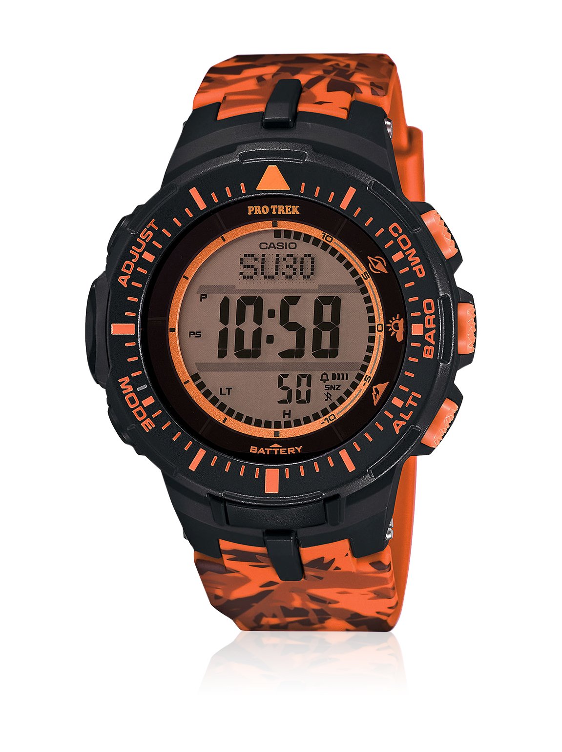Casio Montre avec Mouvement Quartz Japonais Unisexe Prg-300Cm-4 42,0 mm, Bande