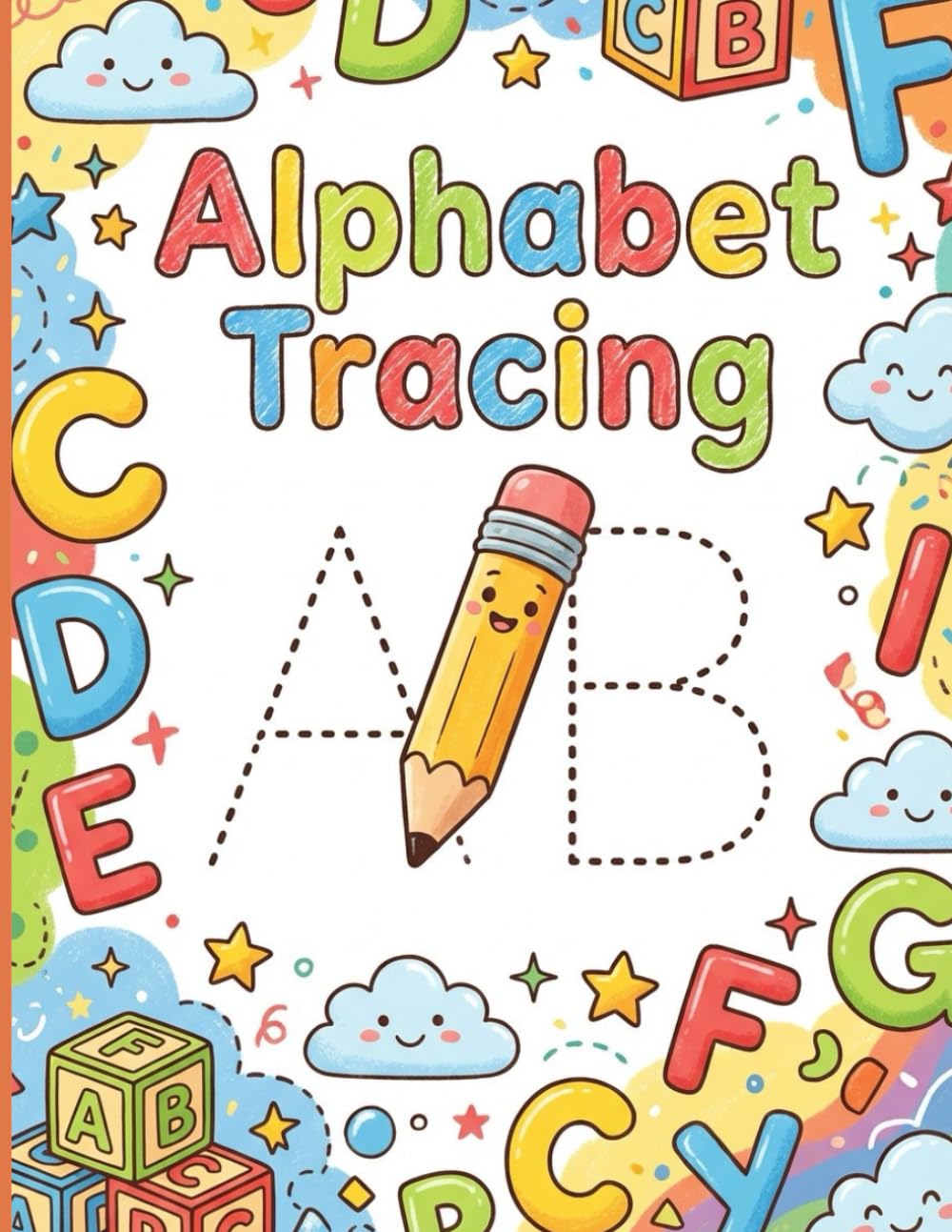 Alphabet Tracing: Fun and Interactive Coloring & Tracing Workbook for Preschoolers (Preschool Learning Skills Series)