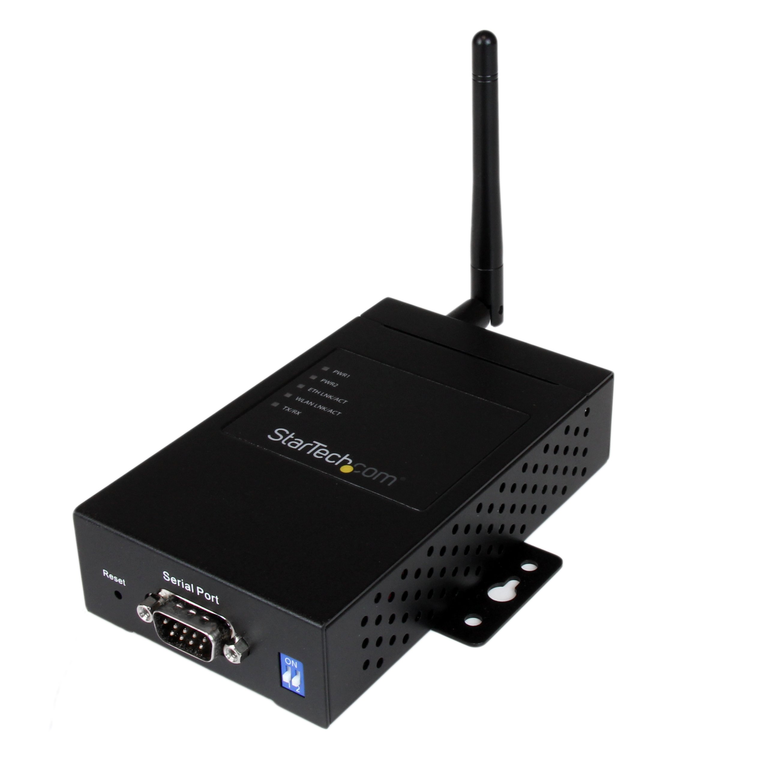StarTech.com 2 Port Serial-to-IP Ethernet Device Server - RS232 - Metal and Mountable - Serial Device Server - RS232 Serial-Over-IP (NETRS2322P) — view 5