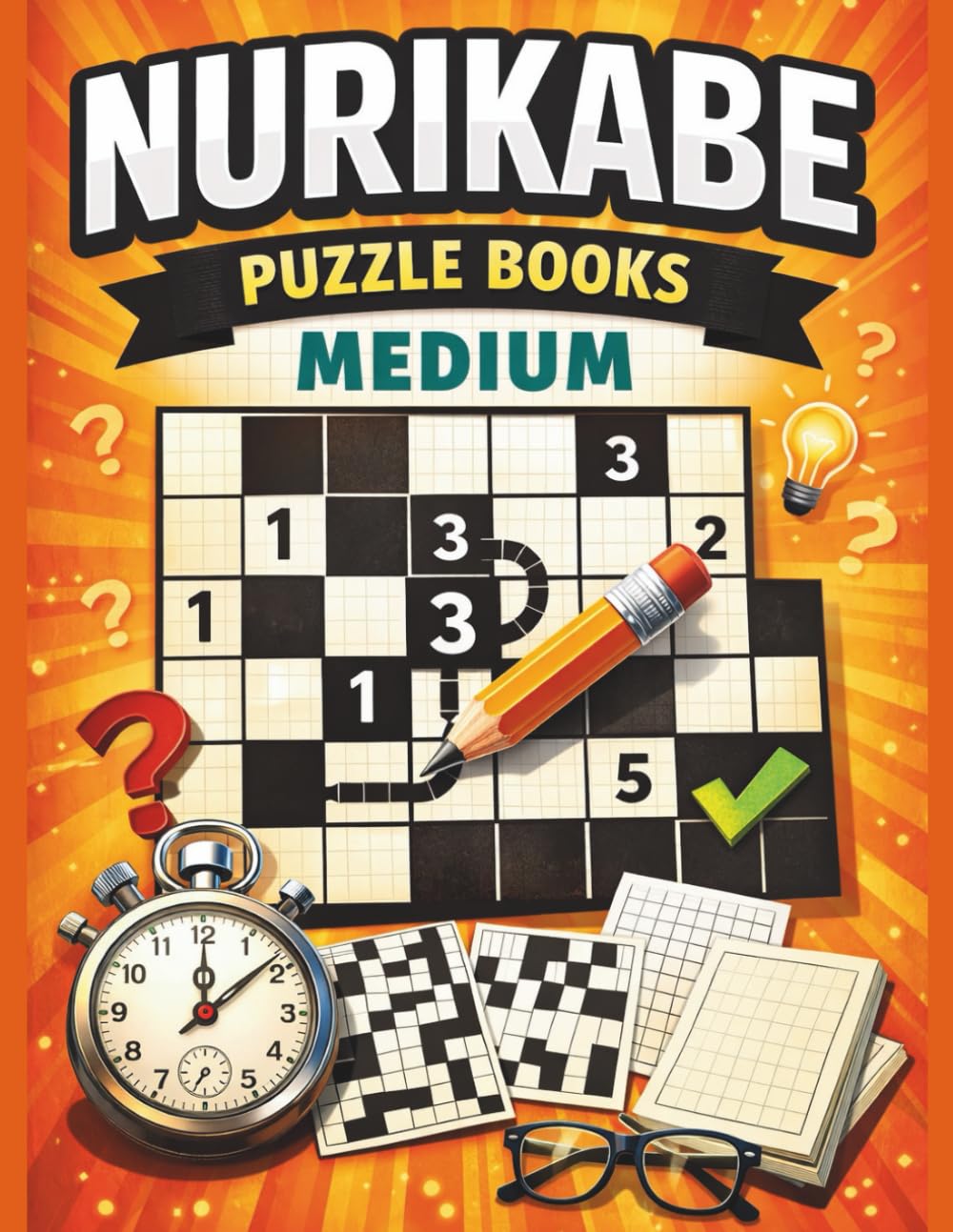 Nurikabe Puzzle Books – Medium: Engaging Logic Challenges for Everyday Relaxation