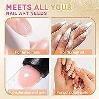 Vista 7 de MEKK Mini luz UV para uñas de gel, lámpara de uñas LED UV inalámbrica de un solo dedo de 18 W, lámpara portátil de curación profesional pequeña