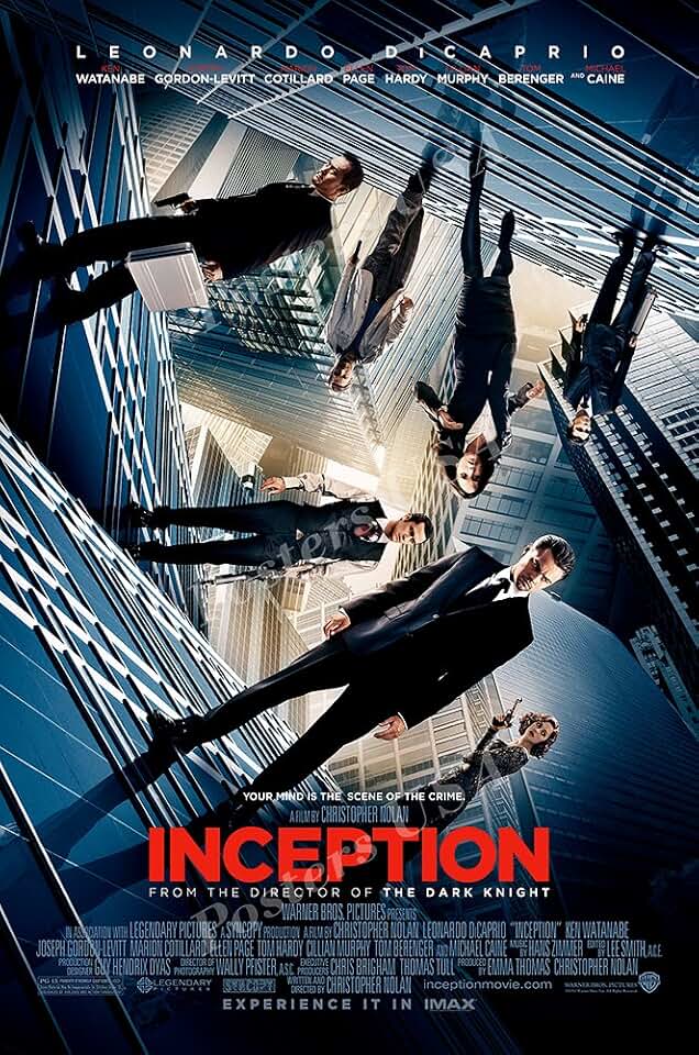 Posters USA - Inception GLOSSY FINISH Movie Poster - FIL441 (24" x 36" (61cm x 91.5cm))