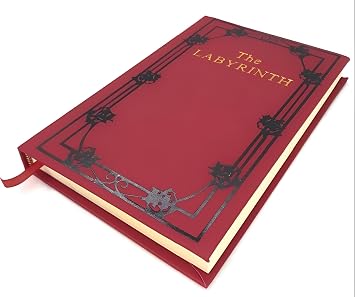 Costumebase The Labyrinth Sarahs Red Book Full Novel Replica Movie Prop Book 1 Set 1 Item 1 Piece PVC Free 228 Pages 7+ Female Vintage