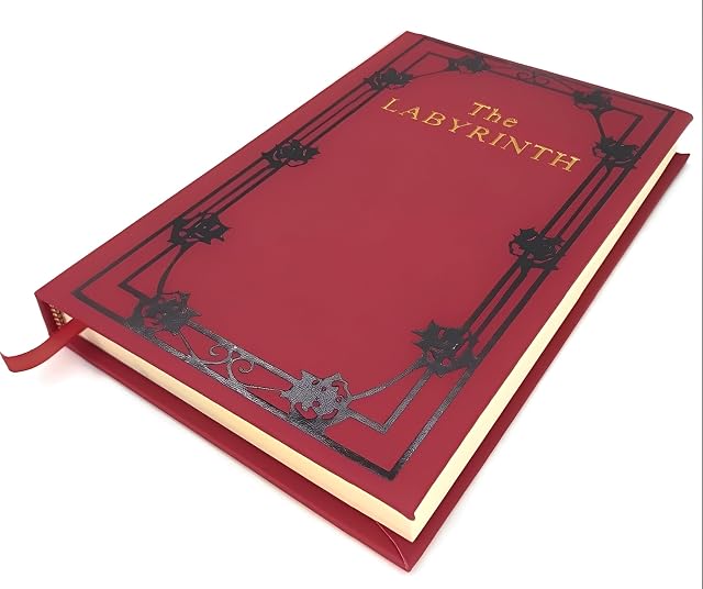 costumebase Réplica de la Novela Completa de Sarah del Libro Rojo del Laberinto