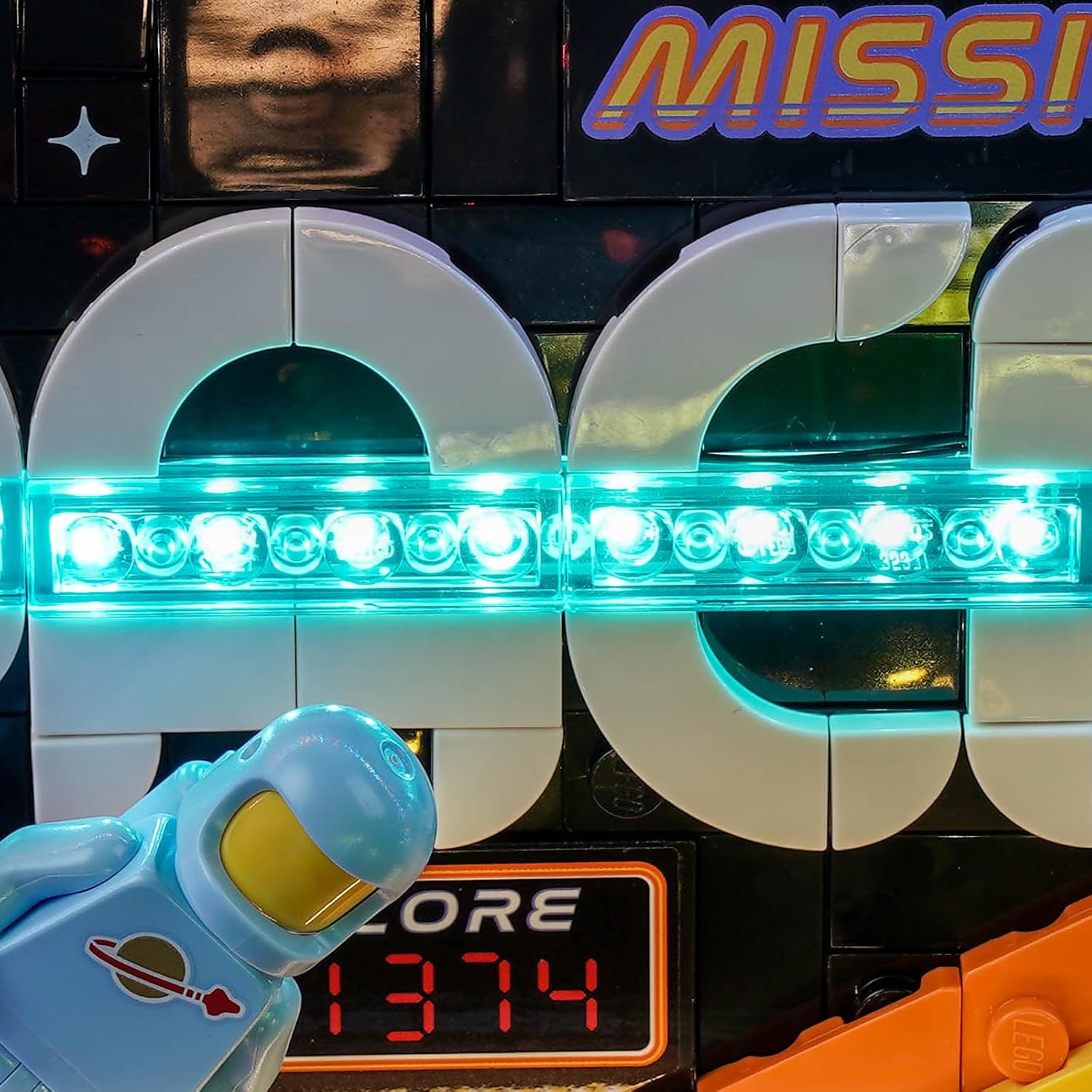 Light Compatible with Lego Arcade Pinball Machine (Classic Version Light) | 11374,BrickBling Display Light,High Density LED,Enhanced Visual Depth, No Model Included