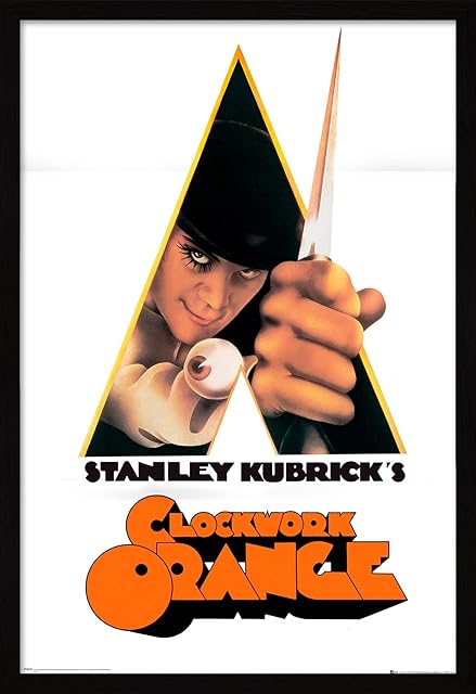 GB eye LTD, Clockwork Orange, Key Art 1, Maxi Poster 61x91.5cm, Wood, Various, 65 x 3.5 x 3.5 cm