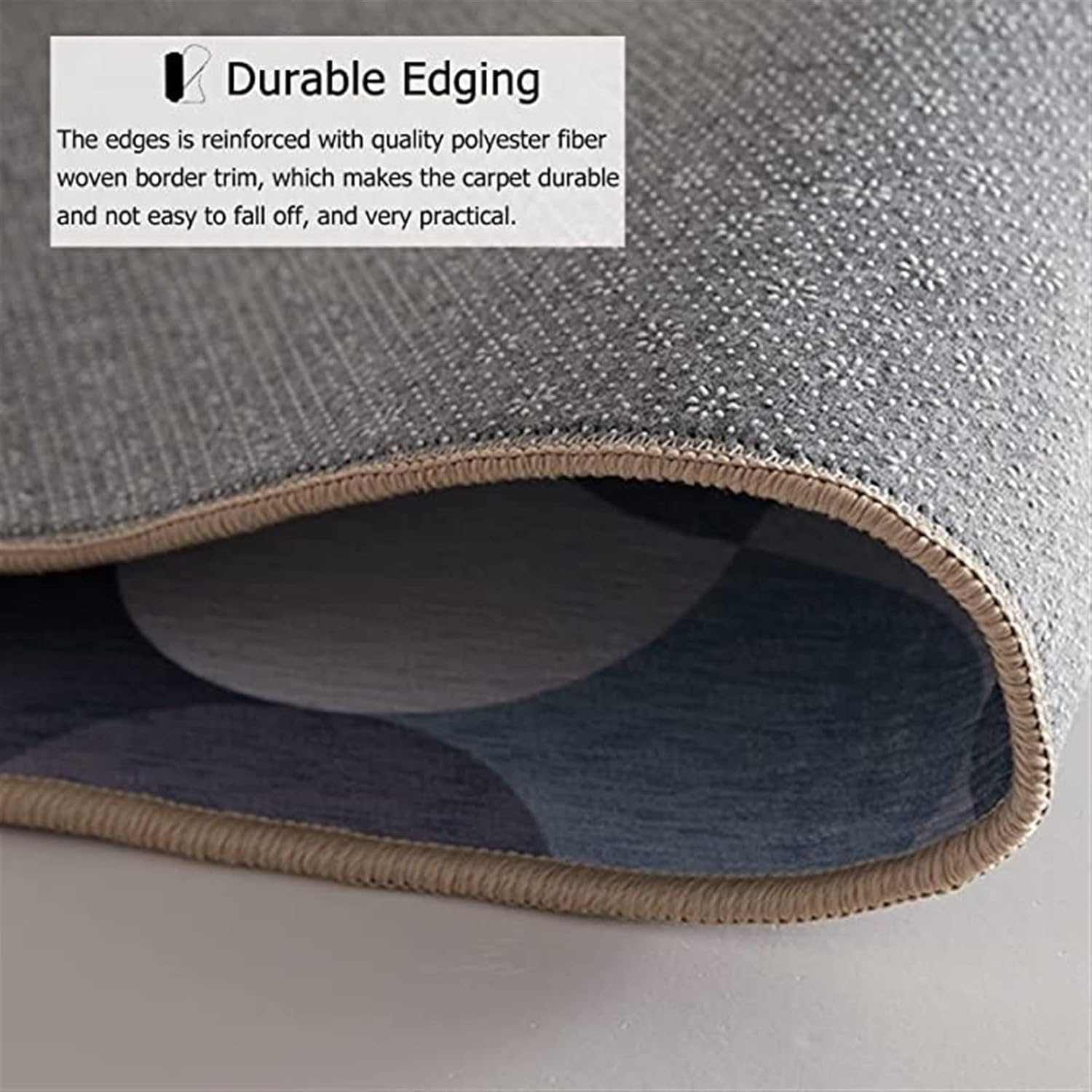 Tappeto Intrecciato a Mano, Tappeto per Pianoforte Verticale, Tappetino fonoassorbente, Coperte fonoassorbenti, Tappetino fonoassorbente, Tappetino Antiscivolo, Cuscinetti acustici